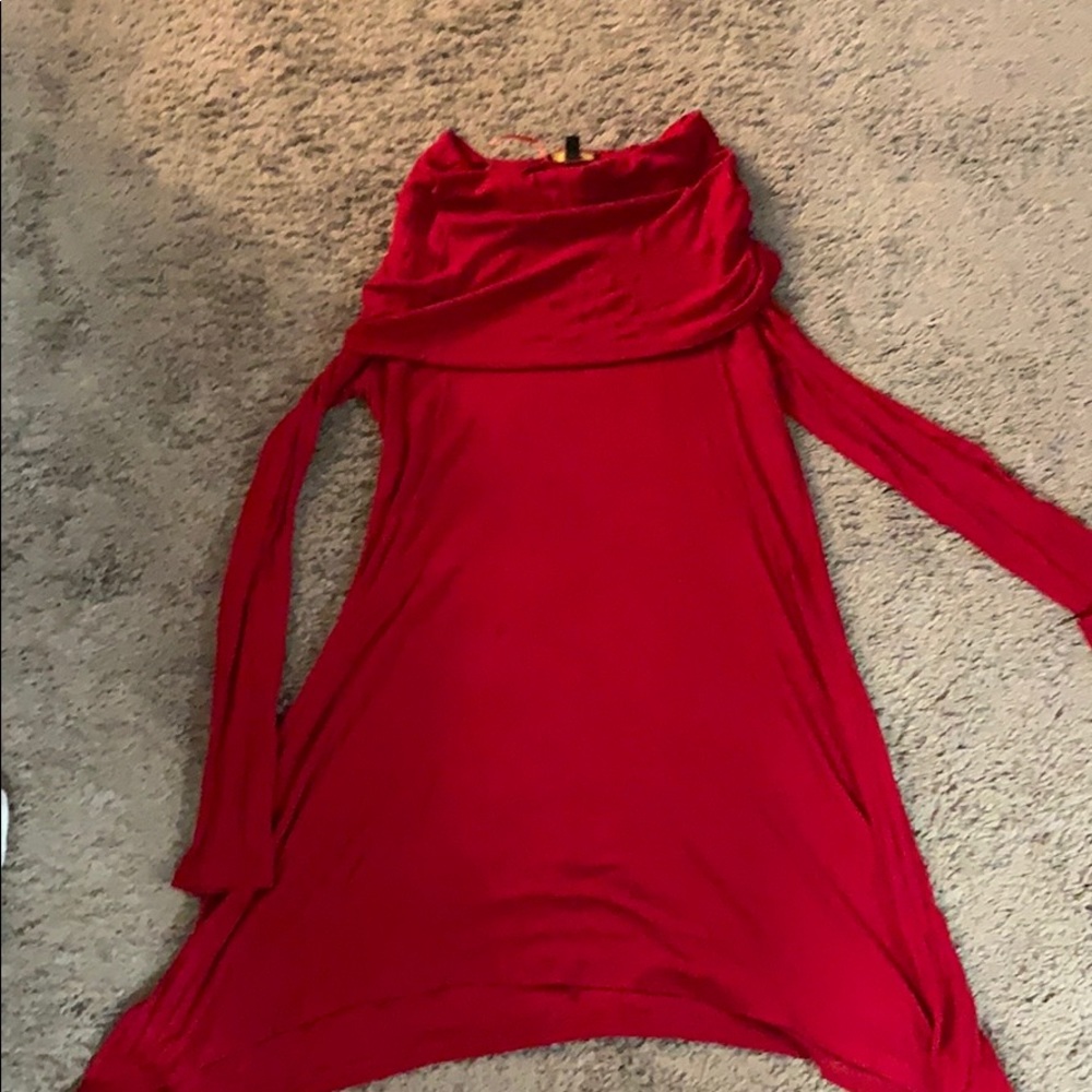 Red sweater